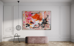 Orange County (Abstract Painting)