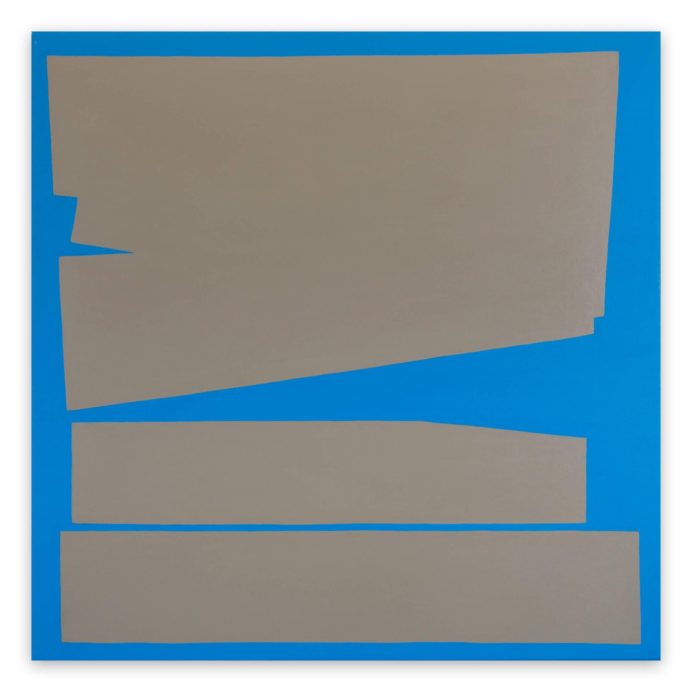 Ulla Pedersen Abstract Painting – Cut-Up Leinwand I.7