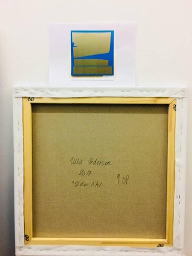 Tela tagliata I.7 - Painting Astrattismo geometrico di Ulla Pedersen