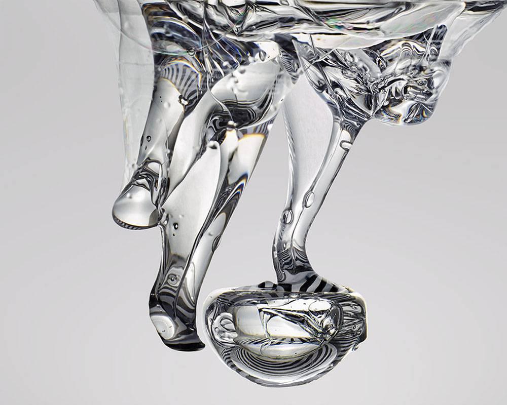 Gravity – Flüssigkeit 02 (groß) (Abstrakt), Photograph, von Seb Janiak