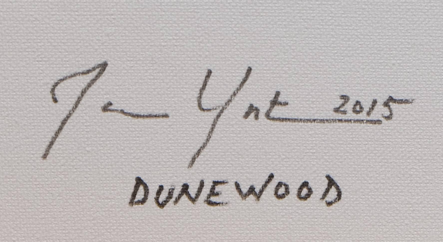 Dunewood - Abstrait Painting par Janise Yntema