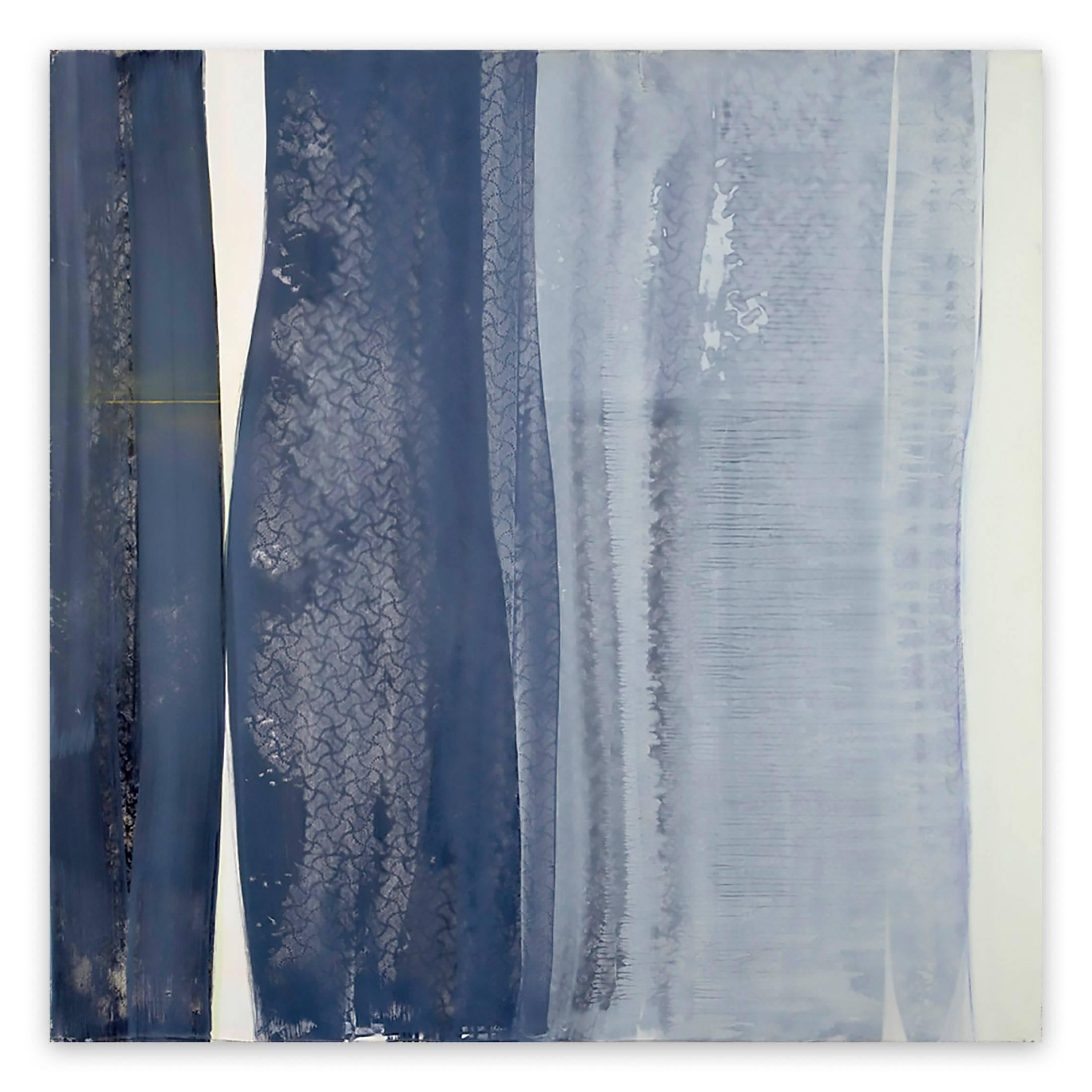 Abstract Painting di Marcy Rosenblat - Linea gialla
