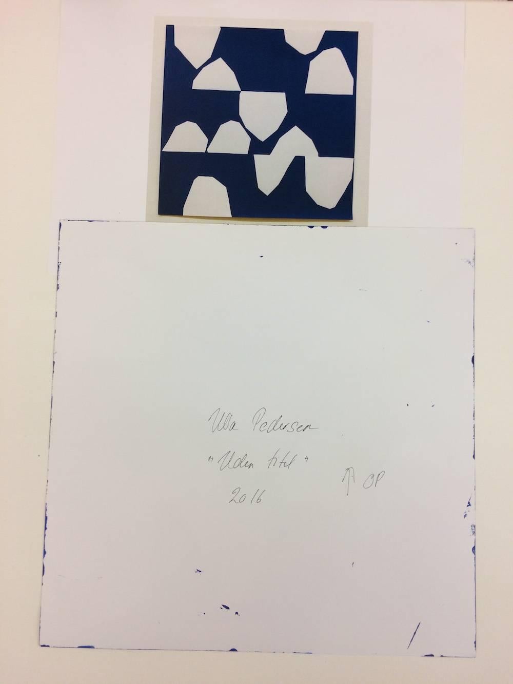 Carta tagliata I.5 - Painting Astrattismo geometrico di Ulla Pedersen