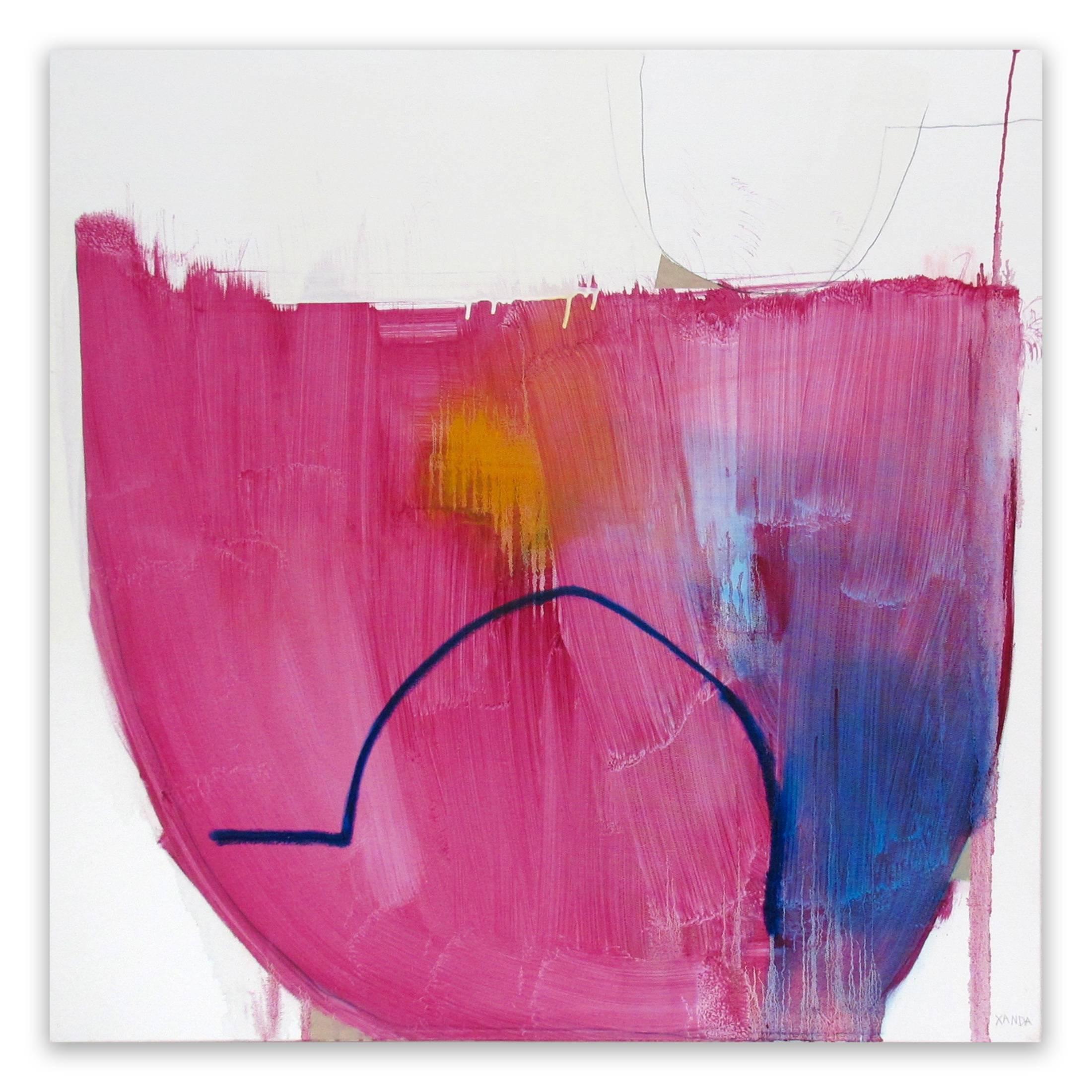 Xanda McCagg Abstract Painting - Present
