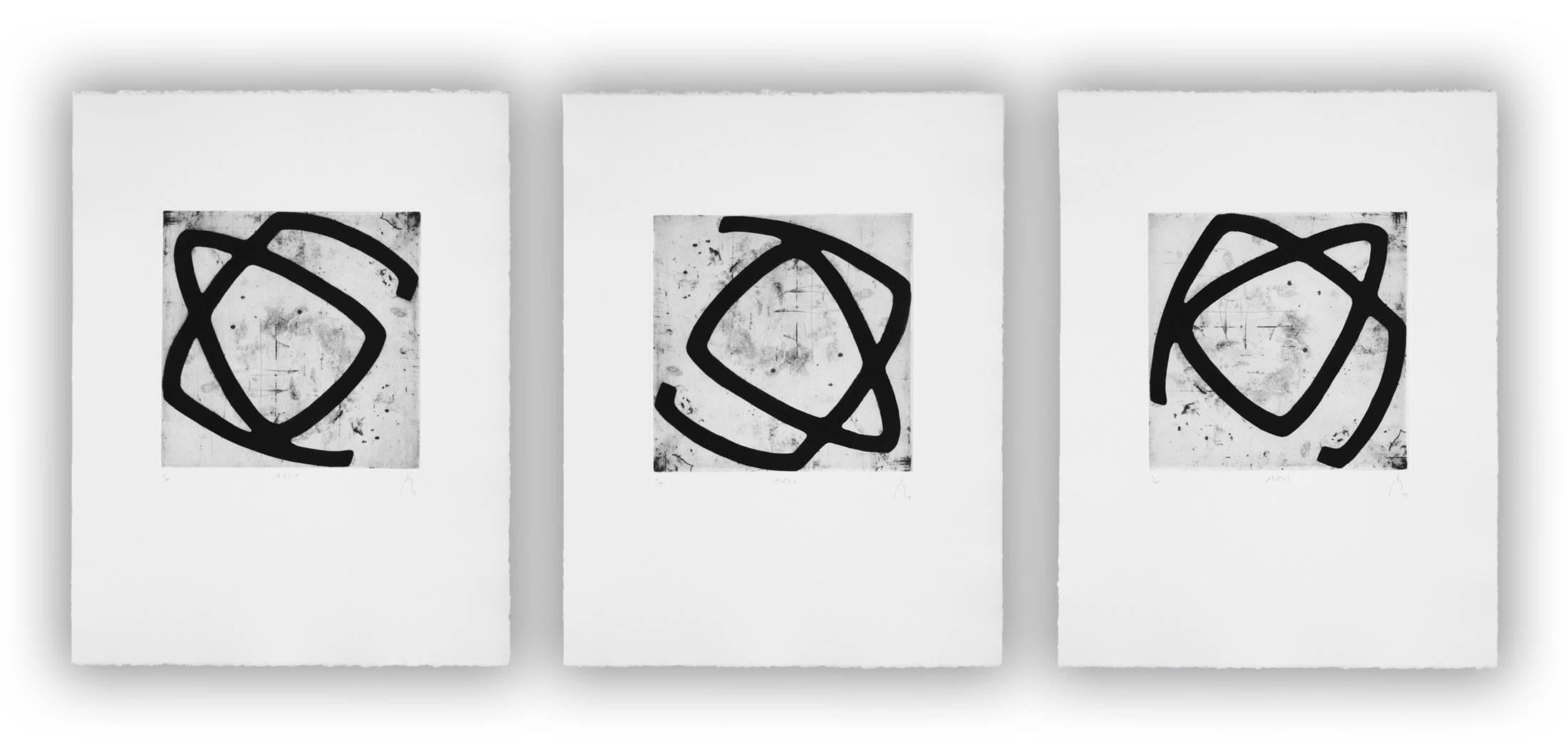 Pierre Muckensturm Abstract Print - 13.6