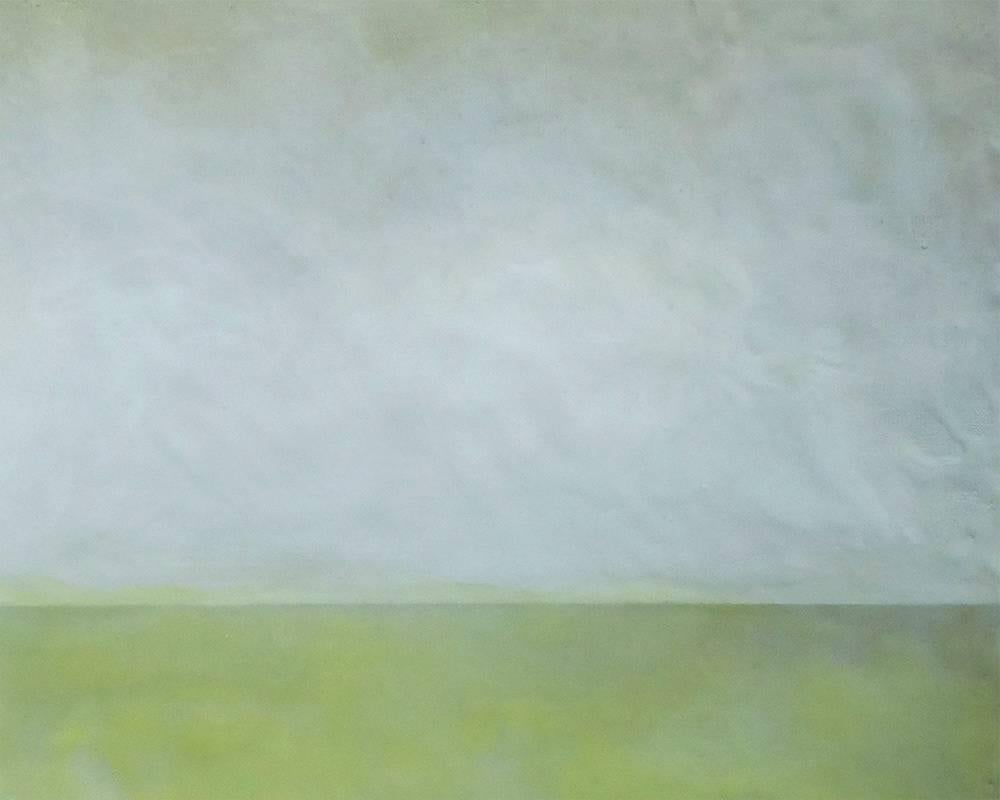 taire-Schreibtisch (Abstrakt), Painting, von Janise Yntema