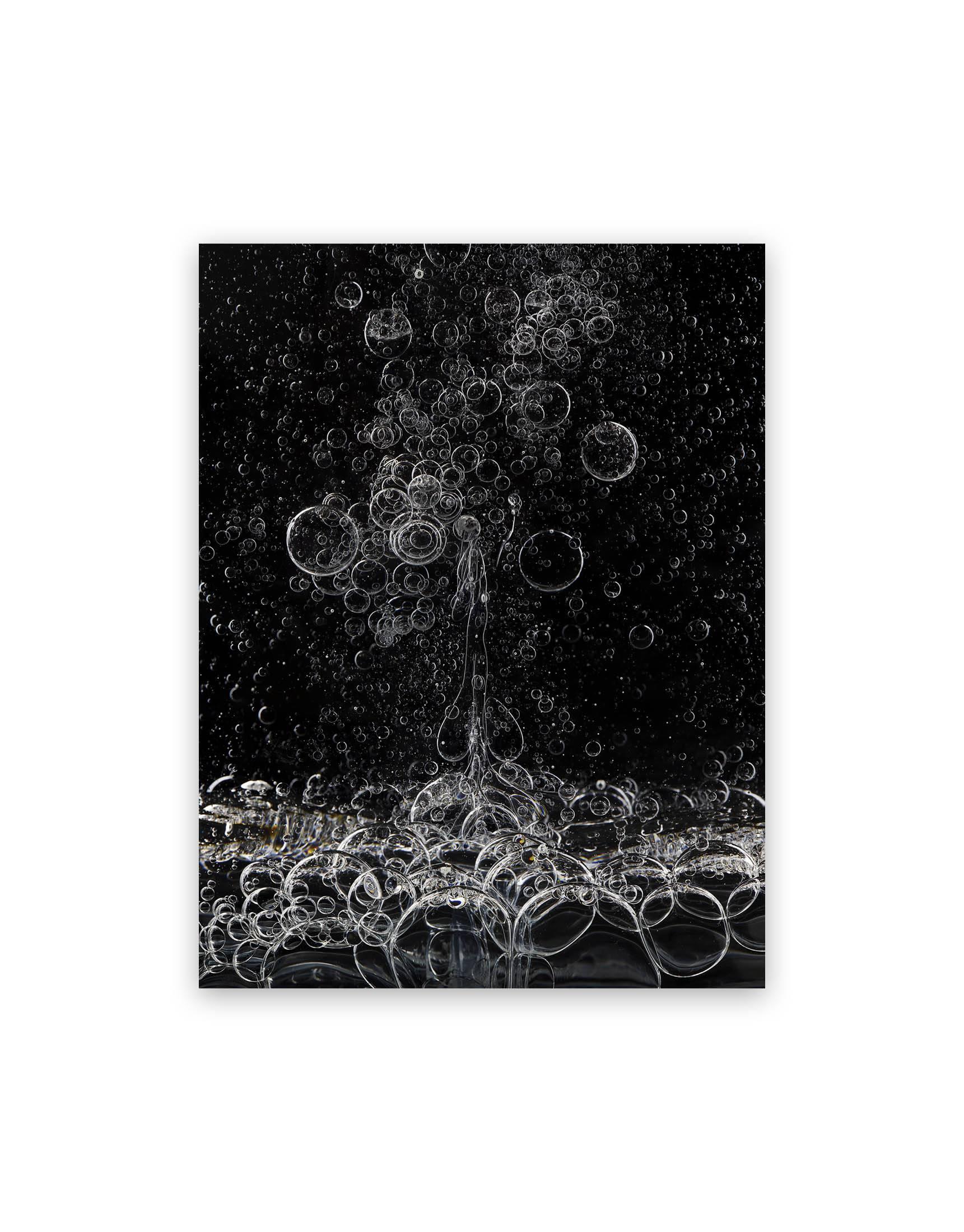 Seb Janiak Black and White Photograph - Gravity - Liquid 21 (Medium)
