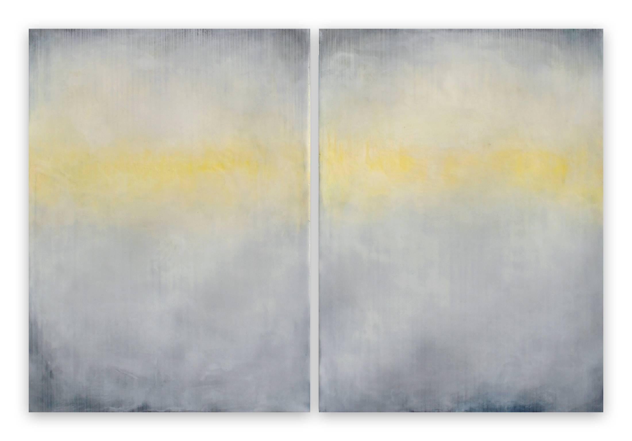 Janise Yntema Abstract Painting - Sunshine On Light