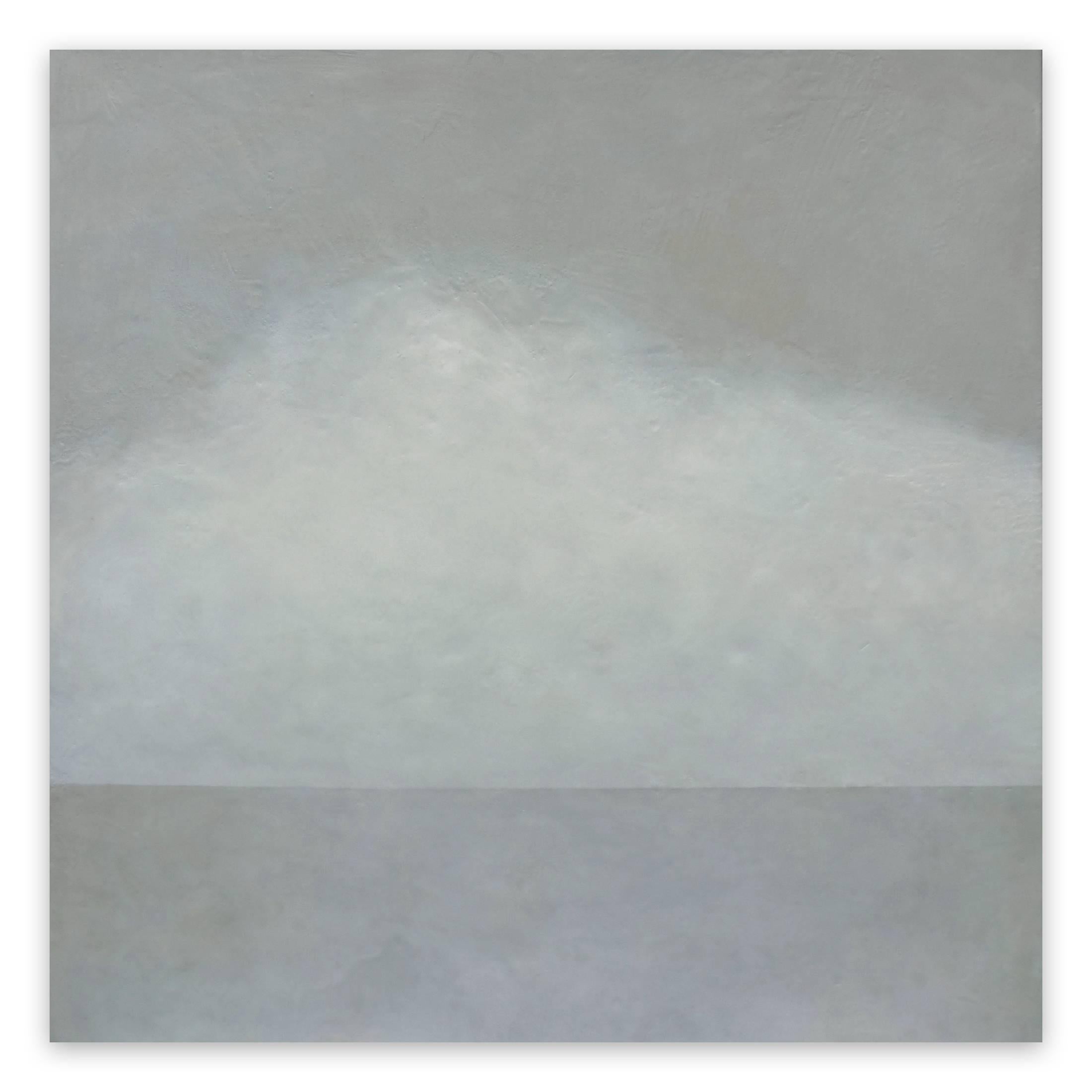 Abstract Painting di Janise Yntema - Grigio ambiente