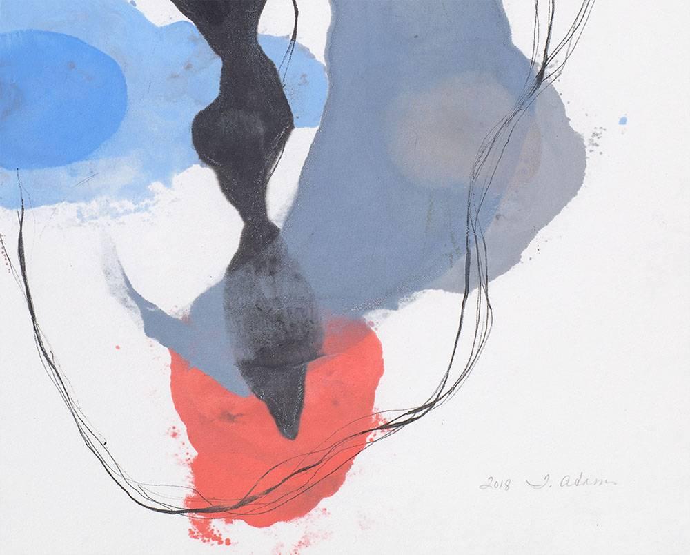 0218-11 - Abstract Expressionist Painting by Tracey Adams