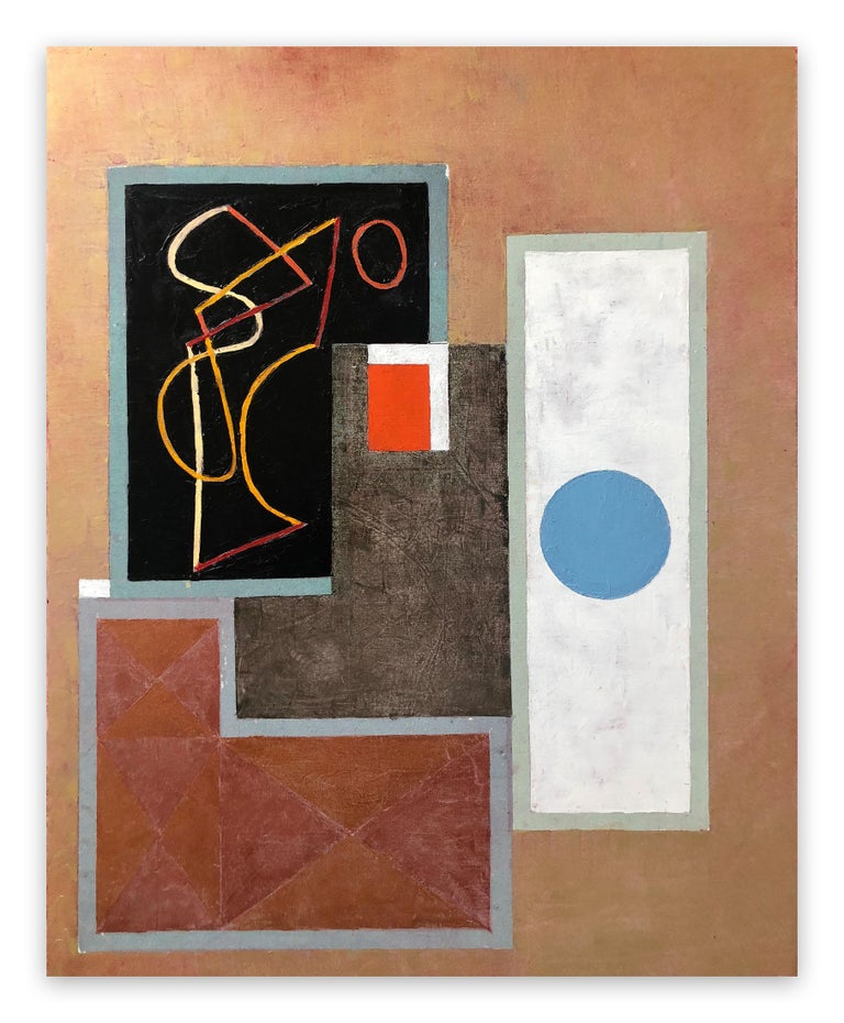 Jeremy Annear Breaking Contour Red Square Iii For Sale At 1stdibs
