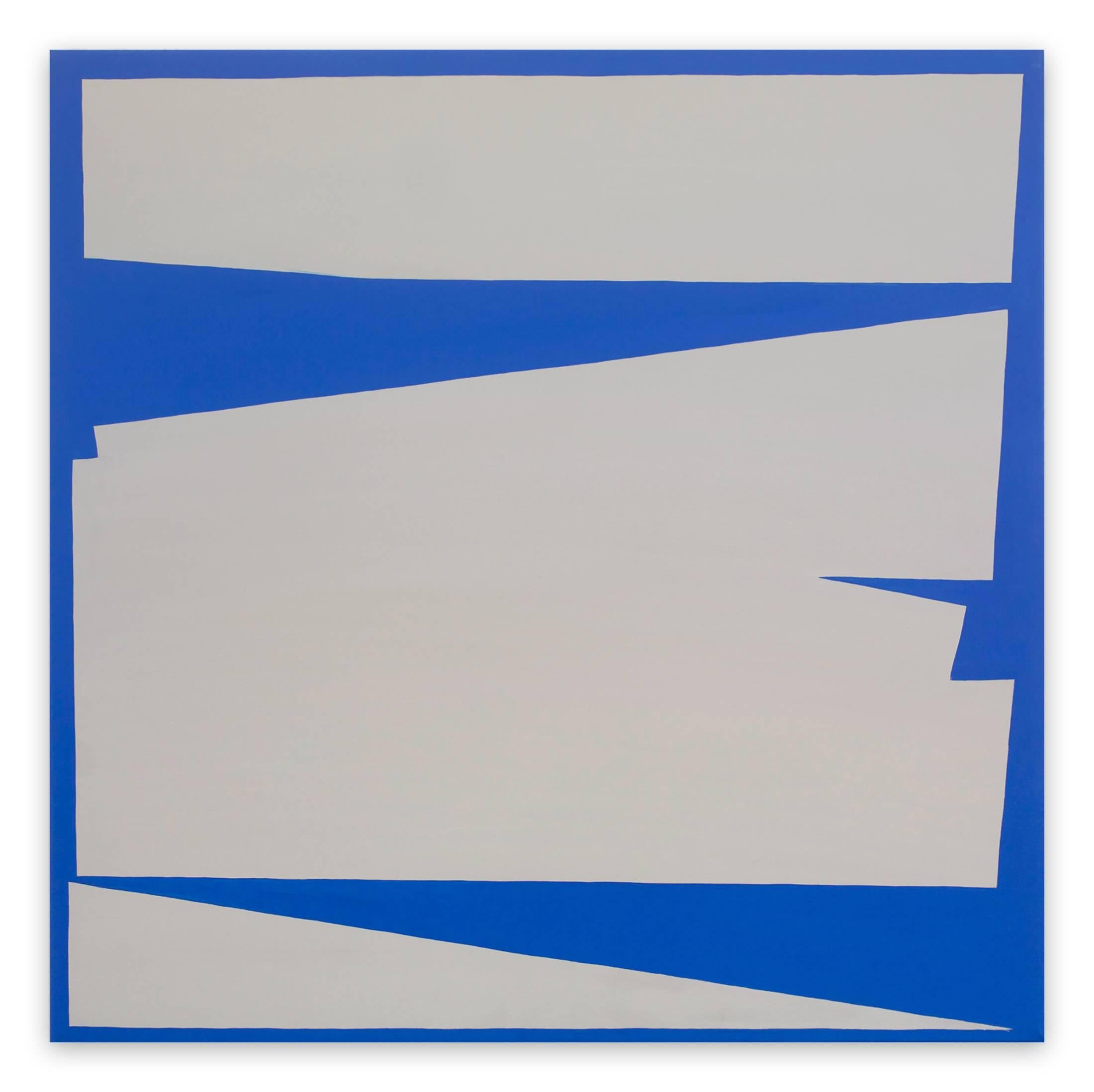 Ulla Pedersen Abstract Painting – Cut-Up Leinwand I.4