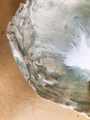 Large Japanese Ceramic Plate by Masafumi Onishi