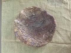 Large Japanese Earthenware Plate by Masafumi Onishi