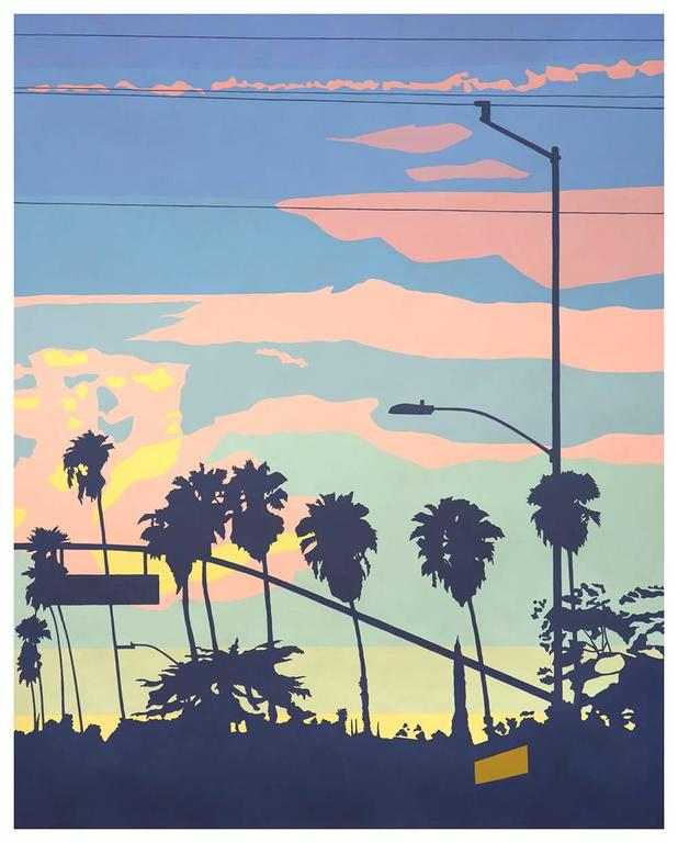 Lindsey Warren Landscape Painting - AHEAD