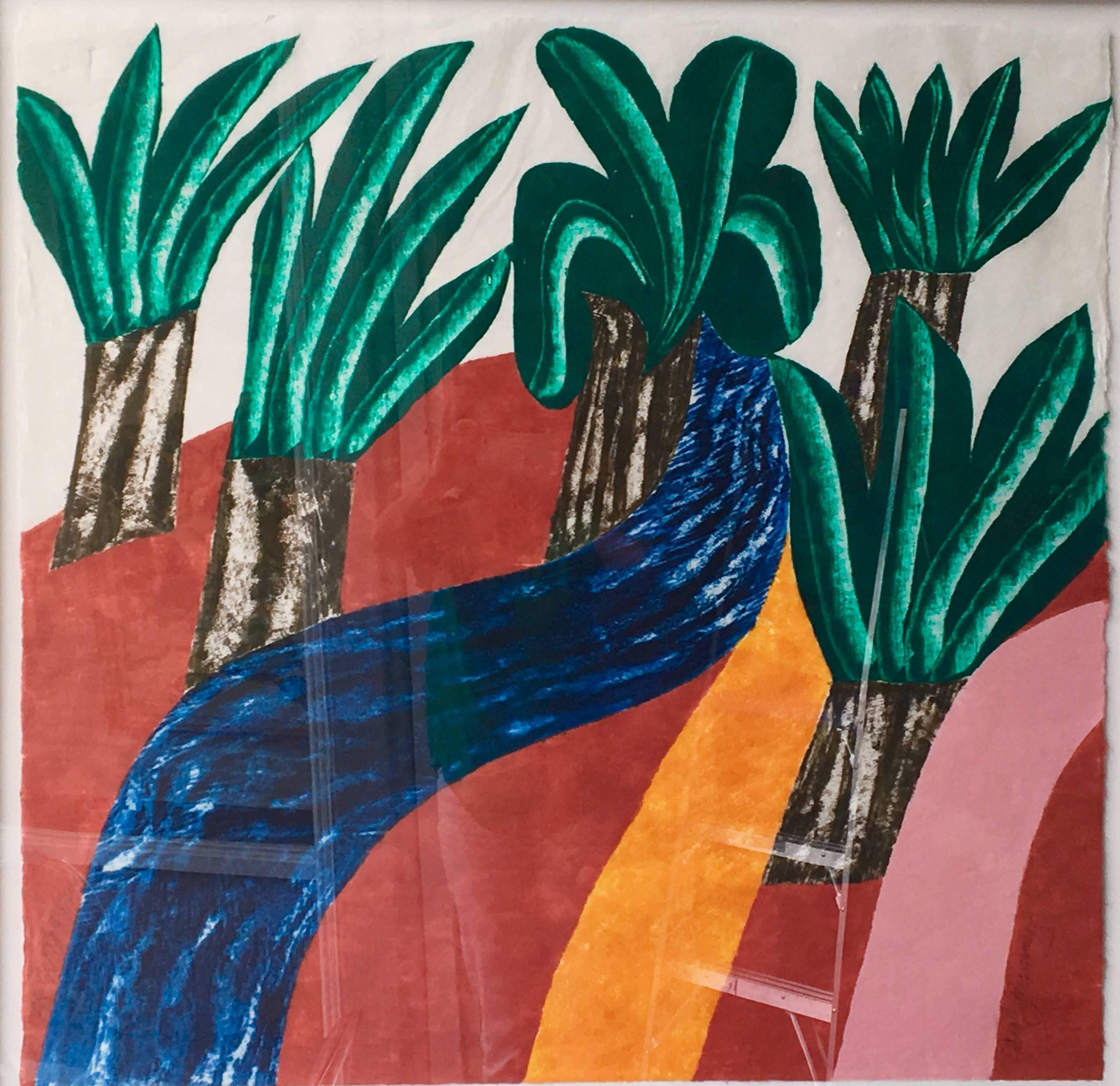 Wild Palms - Print by Carol Summers