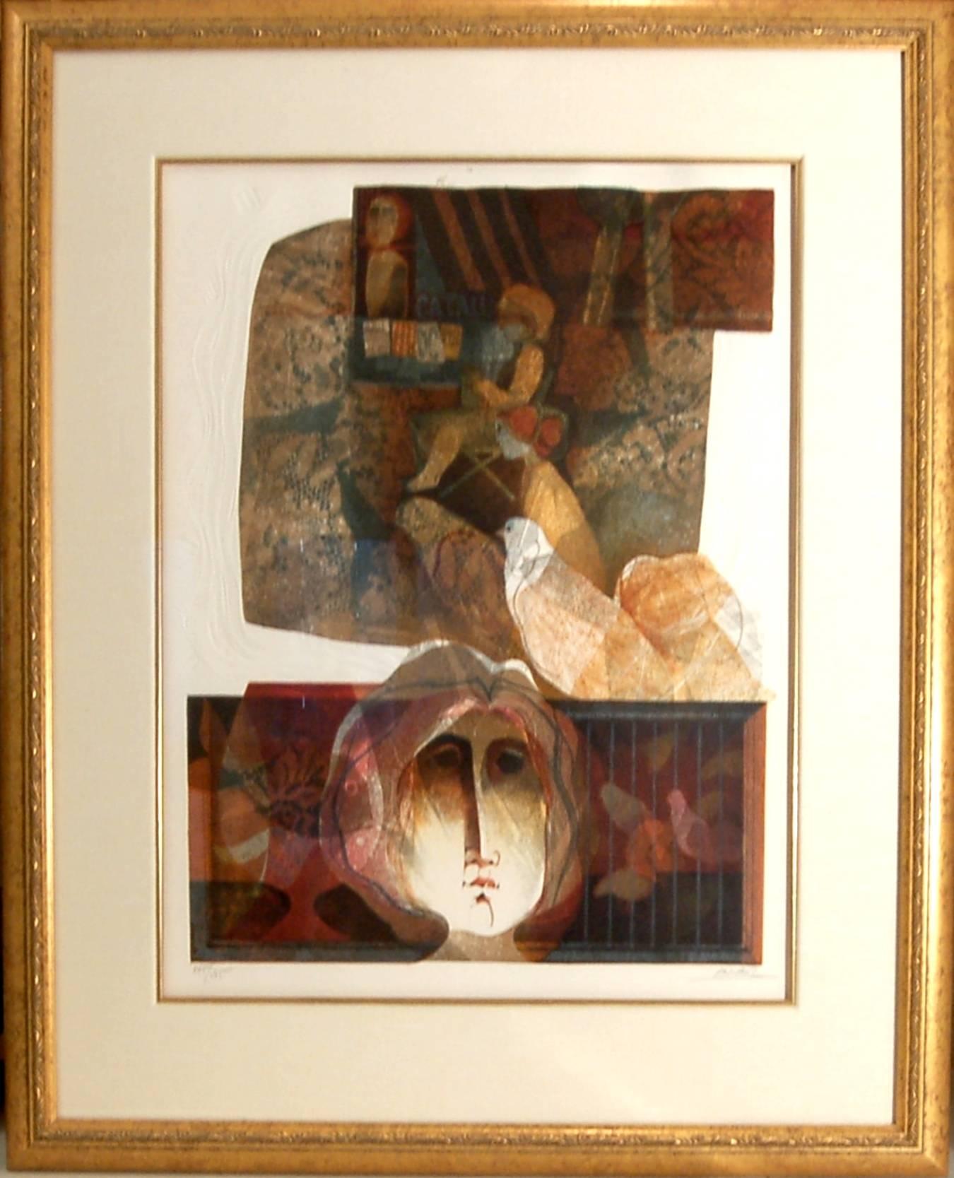 Figurative Print Sunol Alvar - La suite de Barcelone