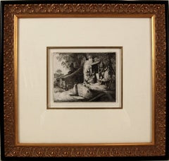 The woman spinning