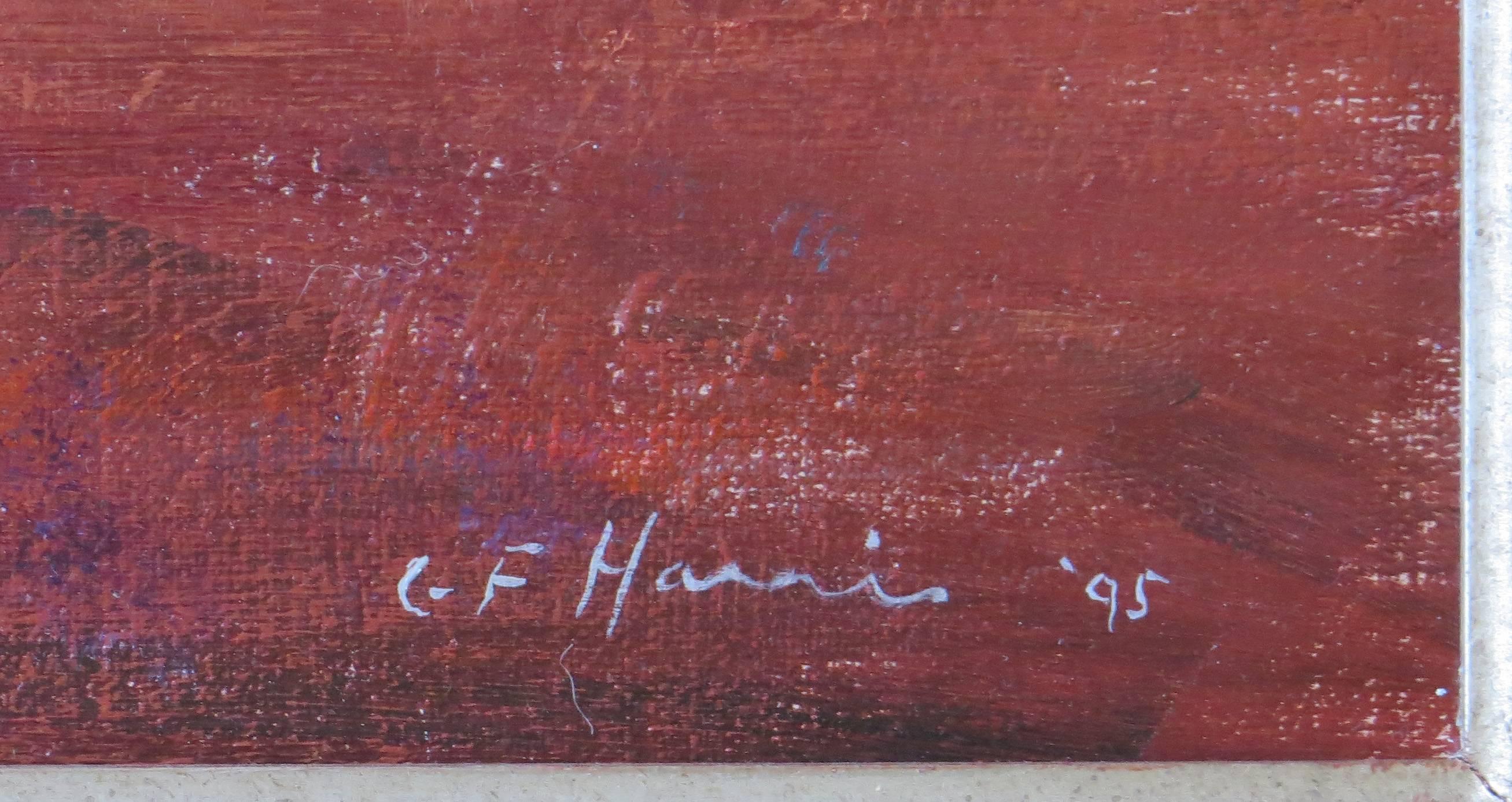 Preiselbeermoor, Bennet's Store, Duxbury, MA (Post-Impressionismus), Painting, von Greg Frank Harris