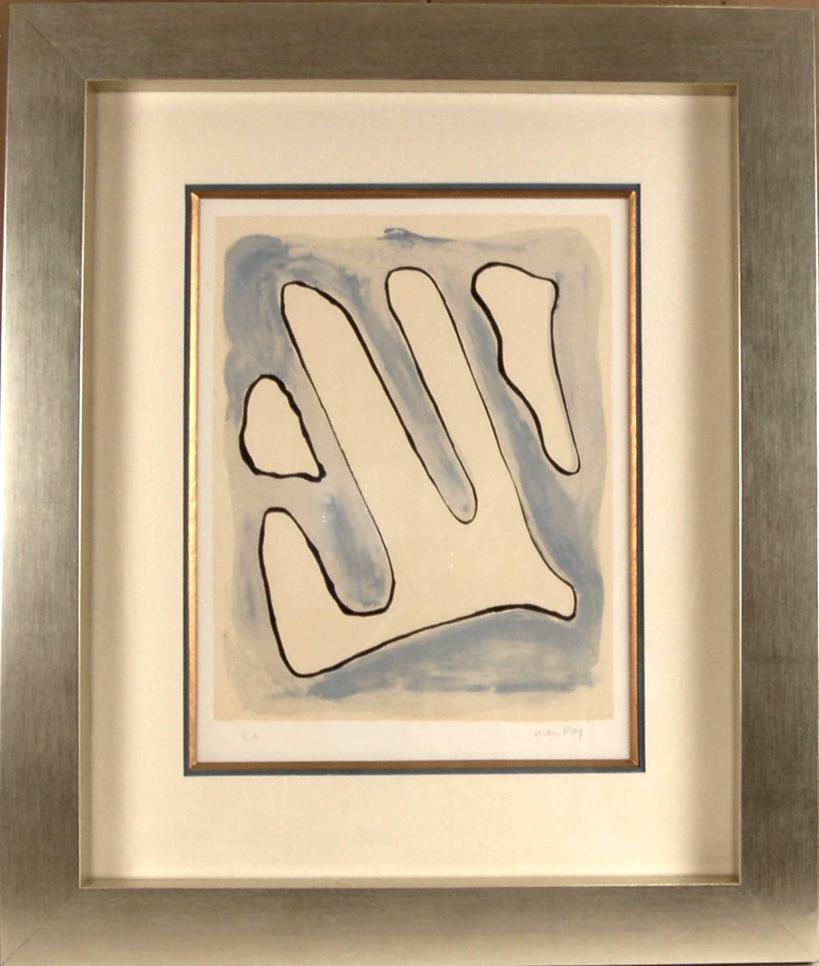 Man Ray Abstract Print - La Main, from the suite Origines Des Especes.