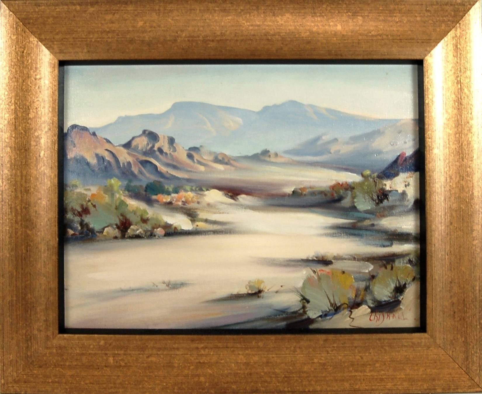 Frederick Richard Chisnall Figurative Painting - Gorgonio Mt. Near Palm Springs, CA