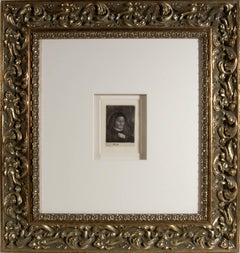 The Artist Mother With Hand on Her Chest