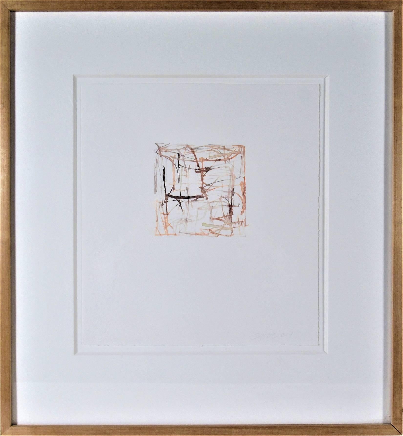 Phil Sims Abstract Print - Untitled #1