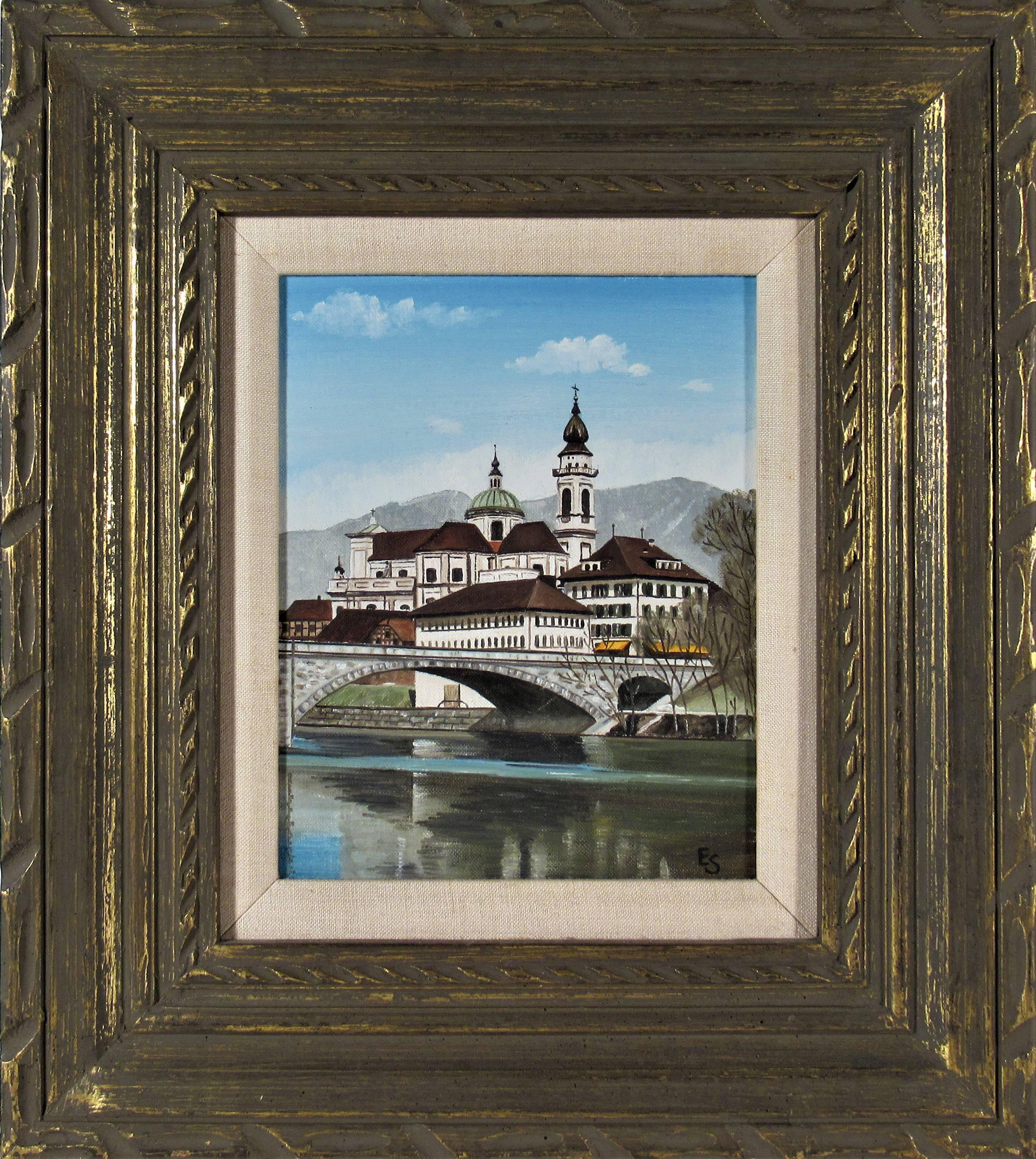Figurative Painting di Eugene Schmidt - Solothman sull'Aase, Svizzera