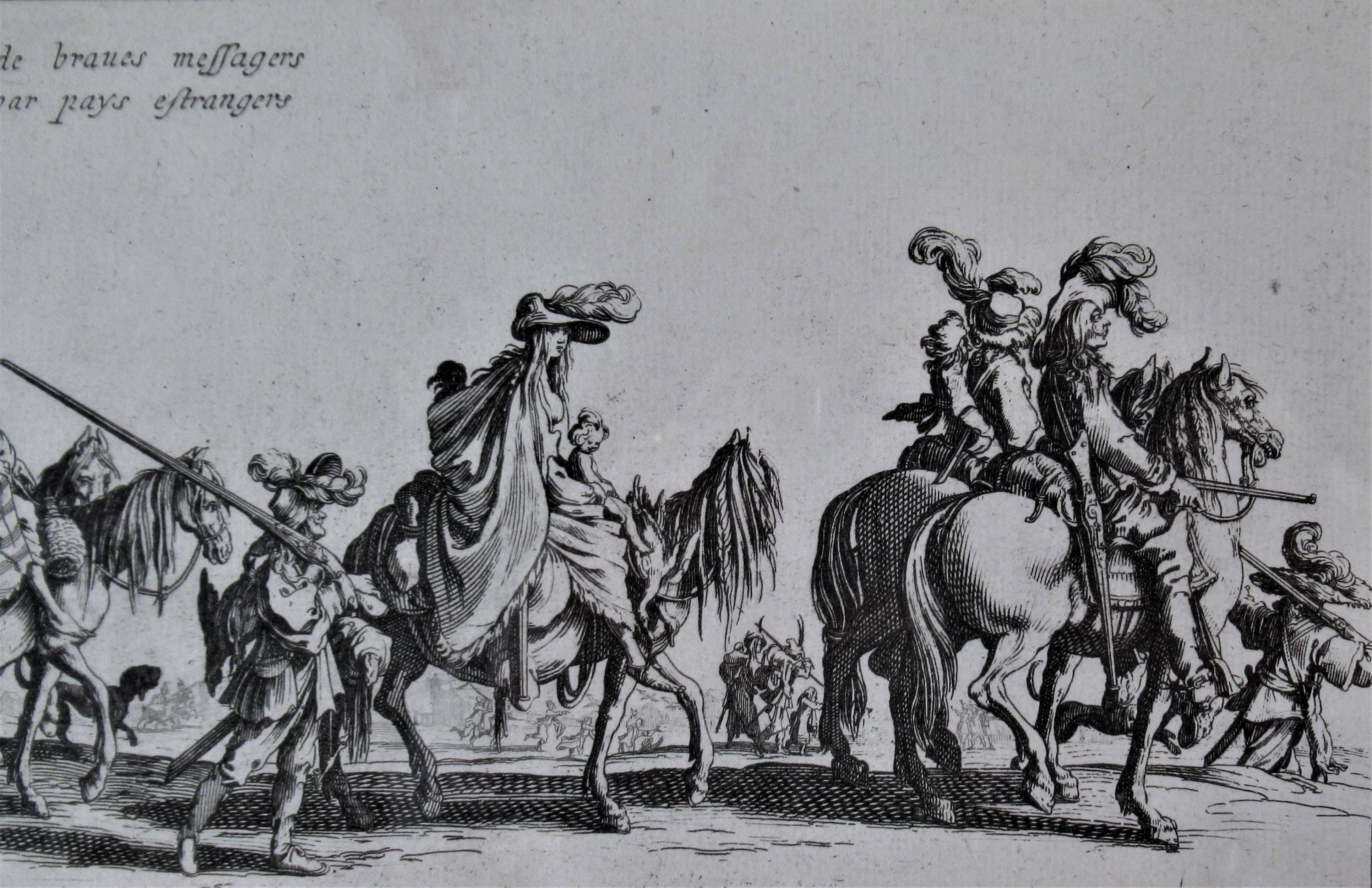 Nous Voila Pas de Braves, de la suite les Bohemiens - Réalisme Print par Jacques Callot