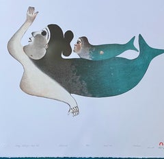 Il primo giro in auto del piccolo Talelayo - Litografia a colori