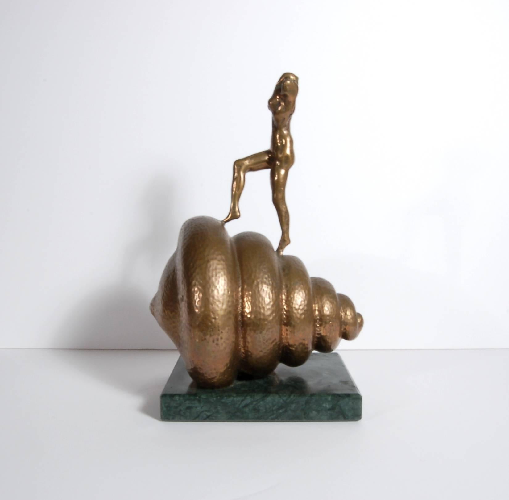 Nude Ascending a Staircase - Sculpture by Salvador Dalí