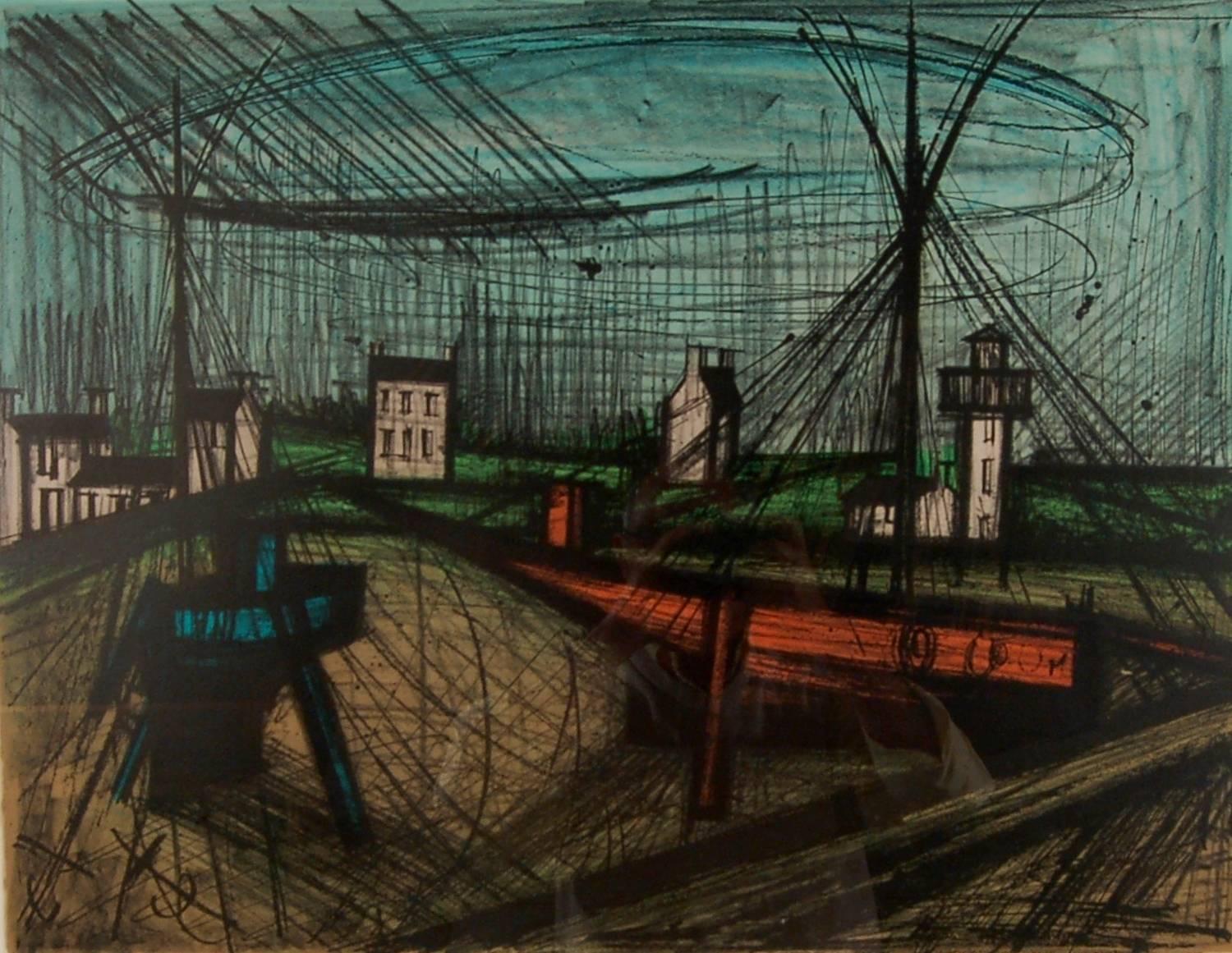 Le Port – Print von Bernard Buffet