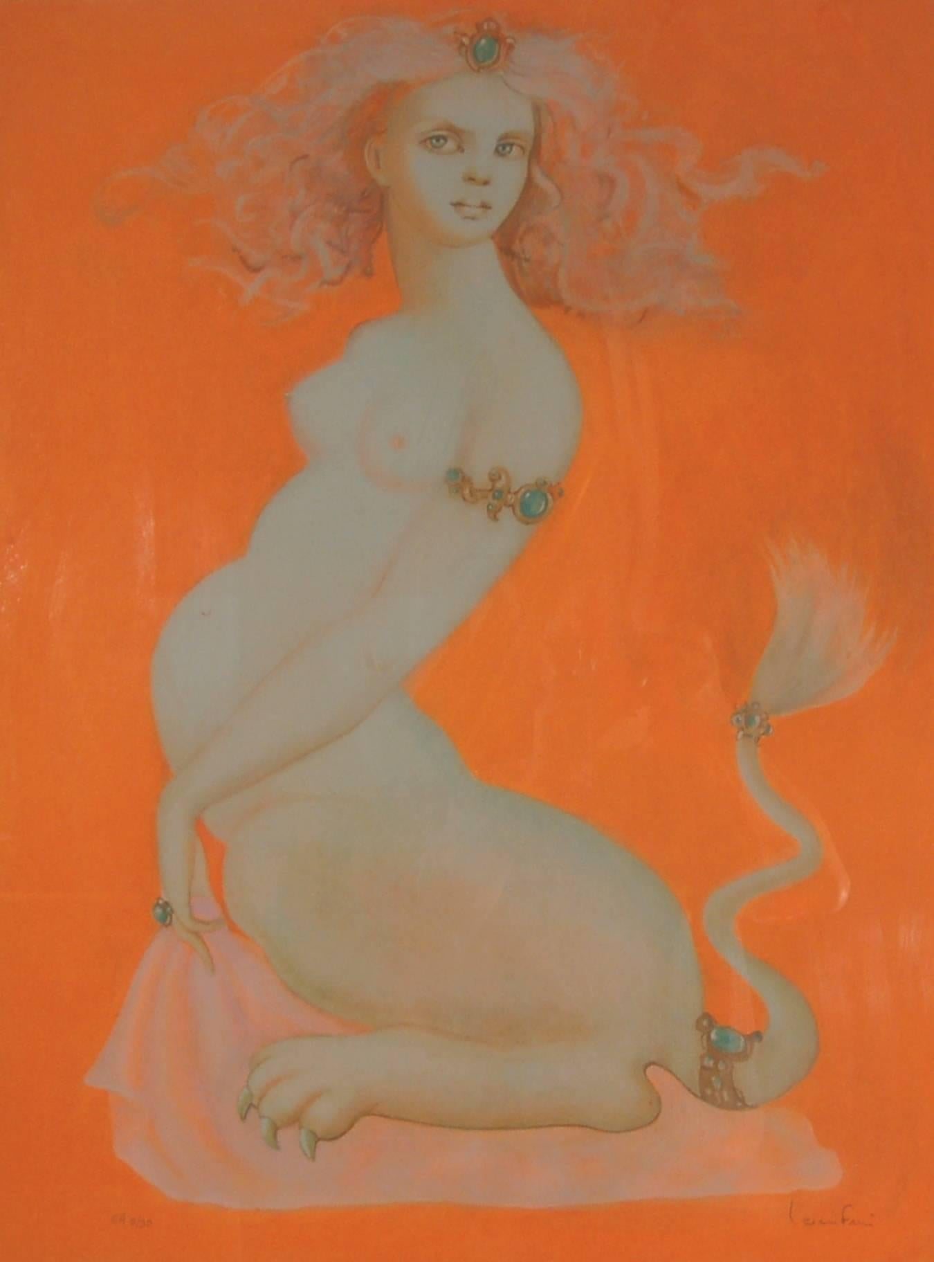 Ileria - Print by Leonor Fini