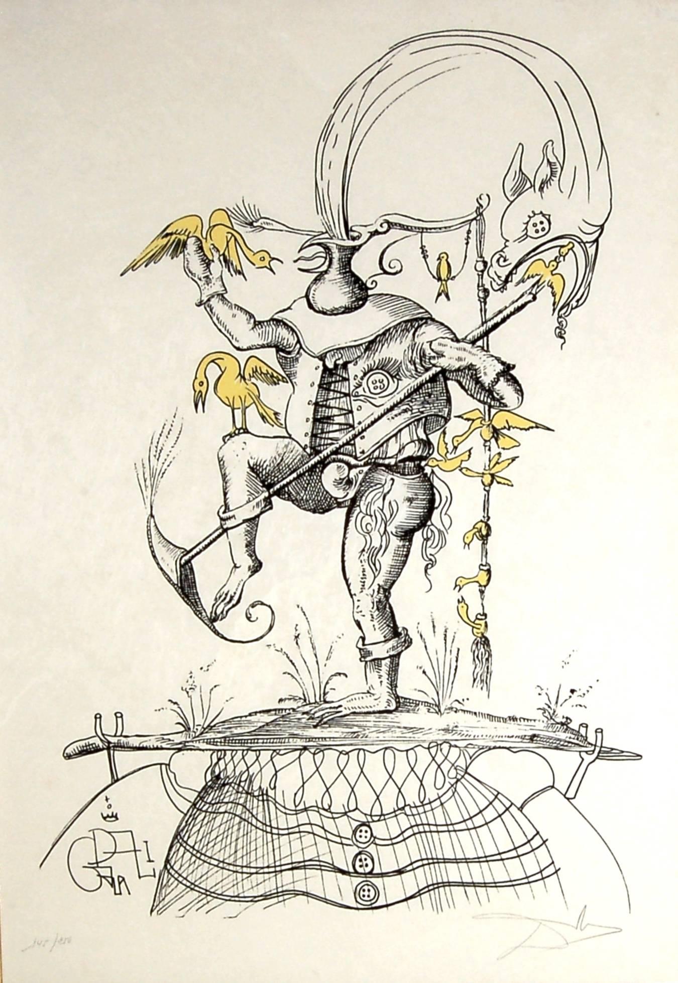 Les Songes Drolatiques de Pantagruel - Print by Salvador Dalí
