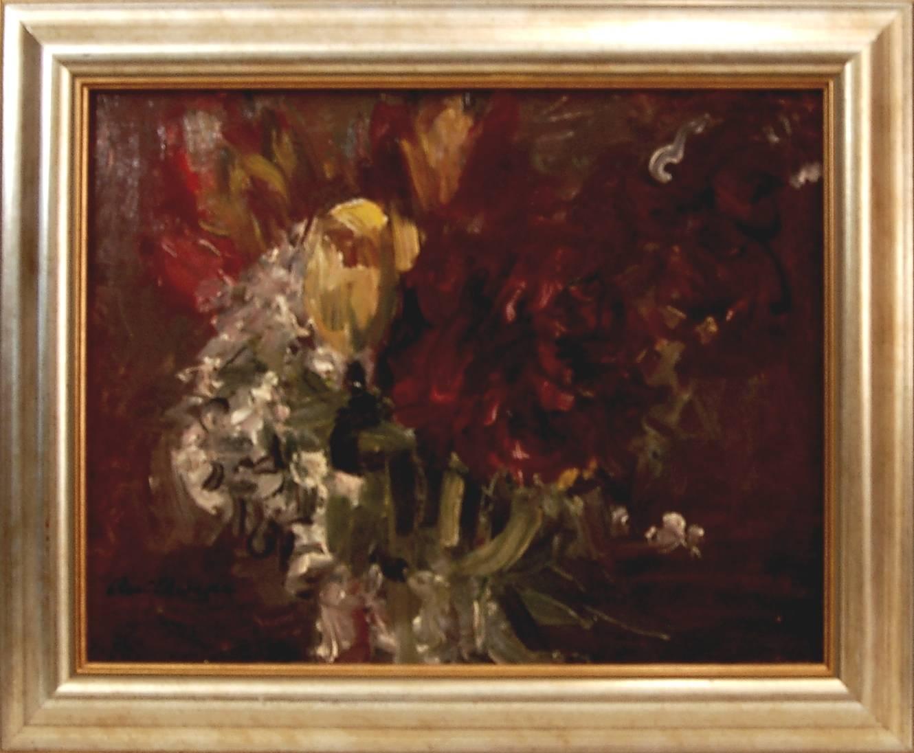 René Thomsen Still-Life Painting - Vase de Fleurs