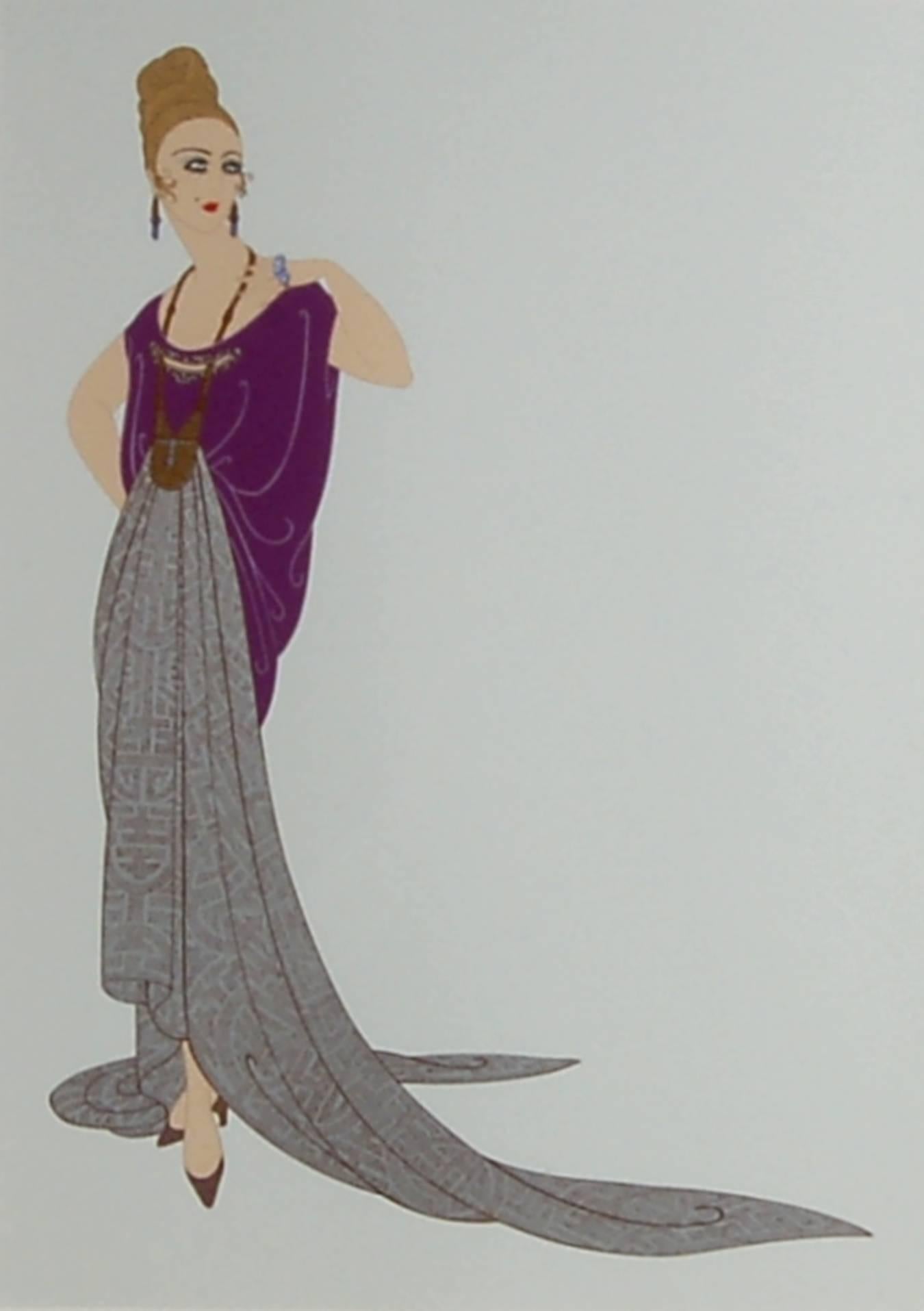 At the Ball - Print by Erté