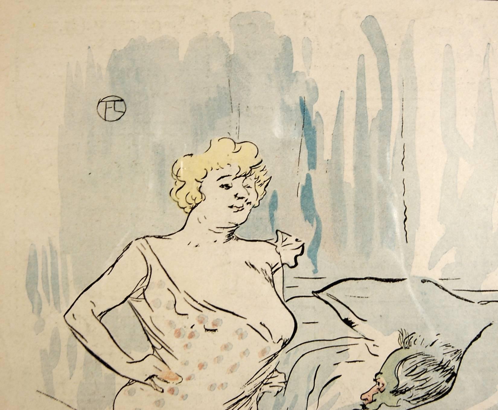 Les Petit Leves - Print by Henri de Toulouse-Lautrec