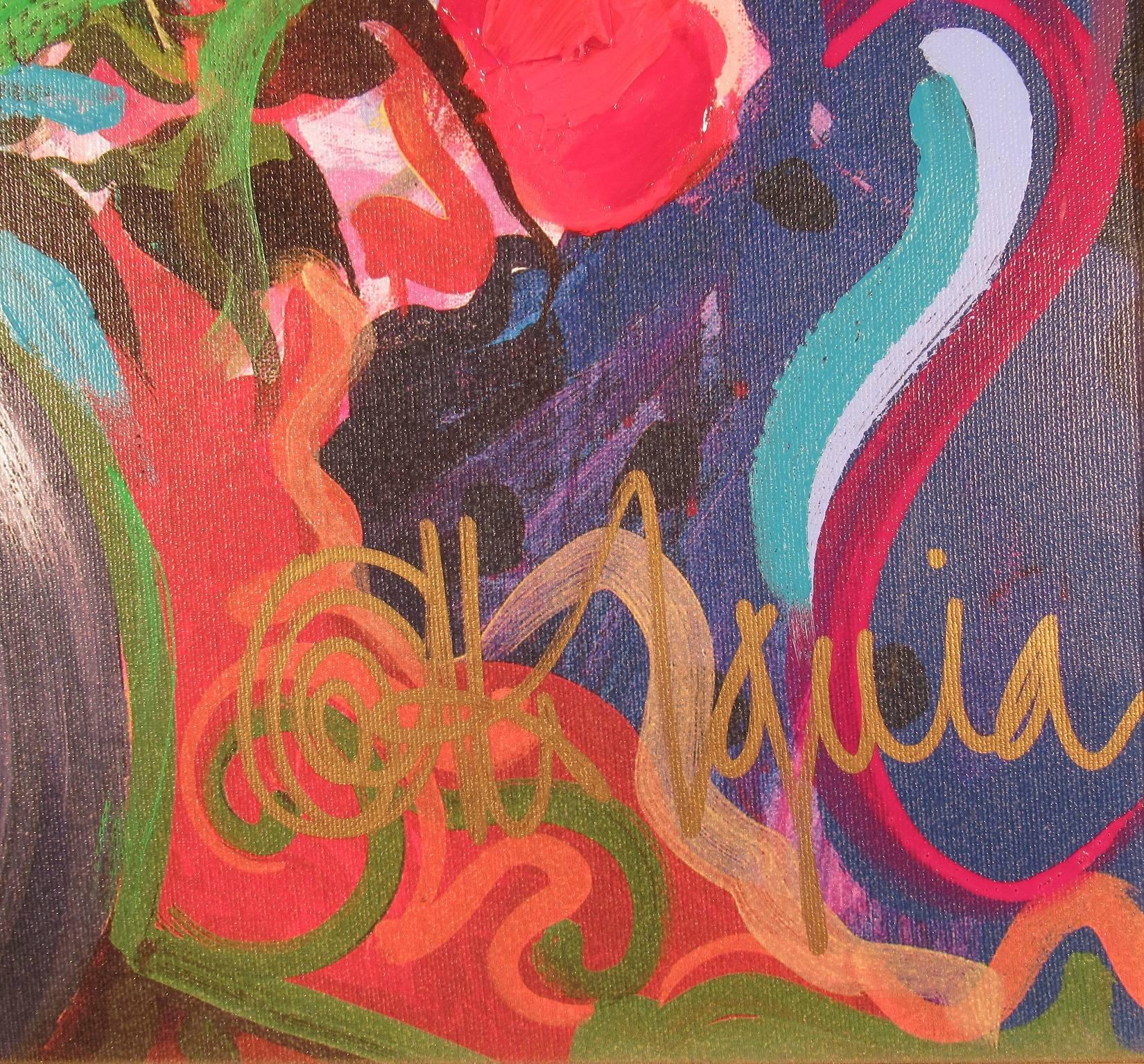 Esplendor, Tres mujeres con flores - Print Art Decó de Otto De Souza Aguiar