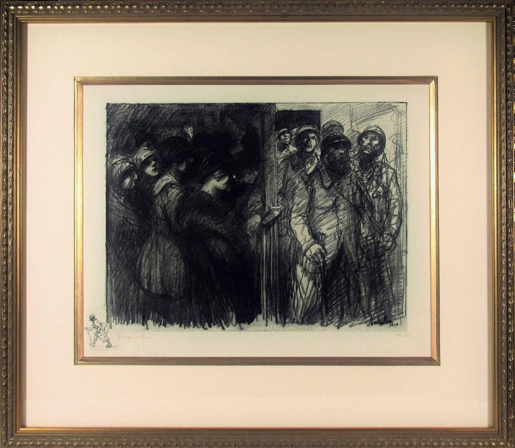 Théophile Alexandre Steinlen Figurative Print - Les Voila