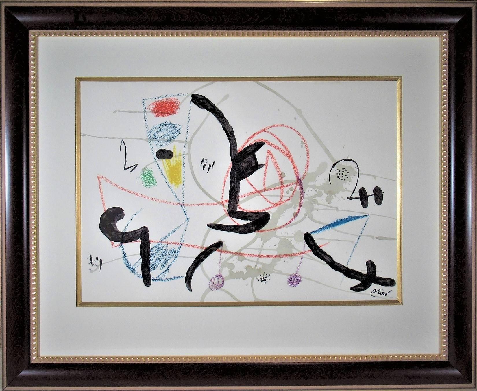 Joan Miró Abstract Print - Maravillas Con Variations Acrosticas en el Jardin de Miro