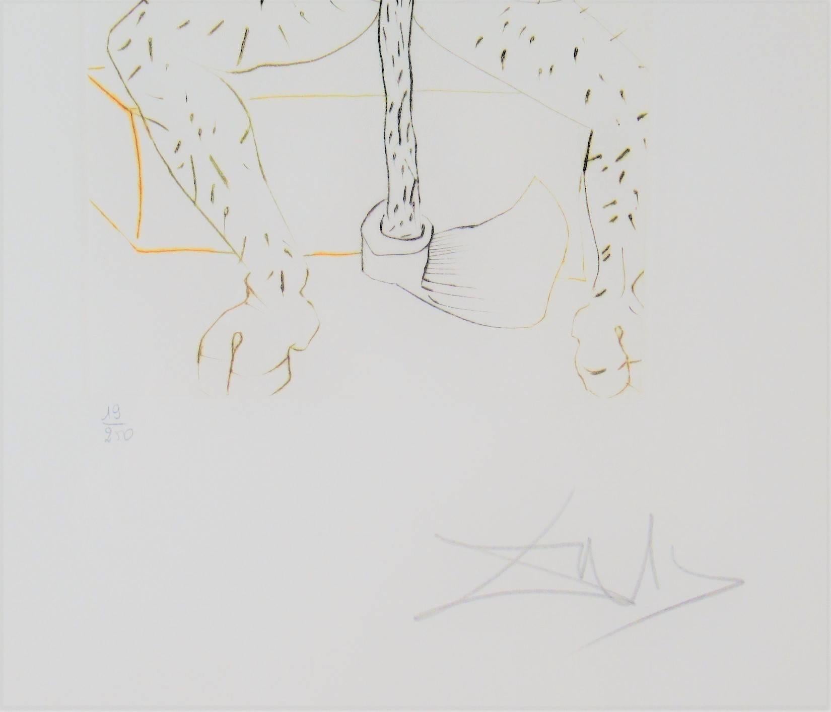 Henry VIII - Surrealist Print by Salvador Dalí