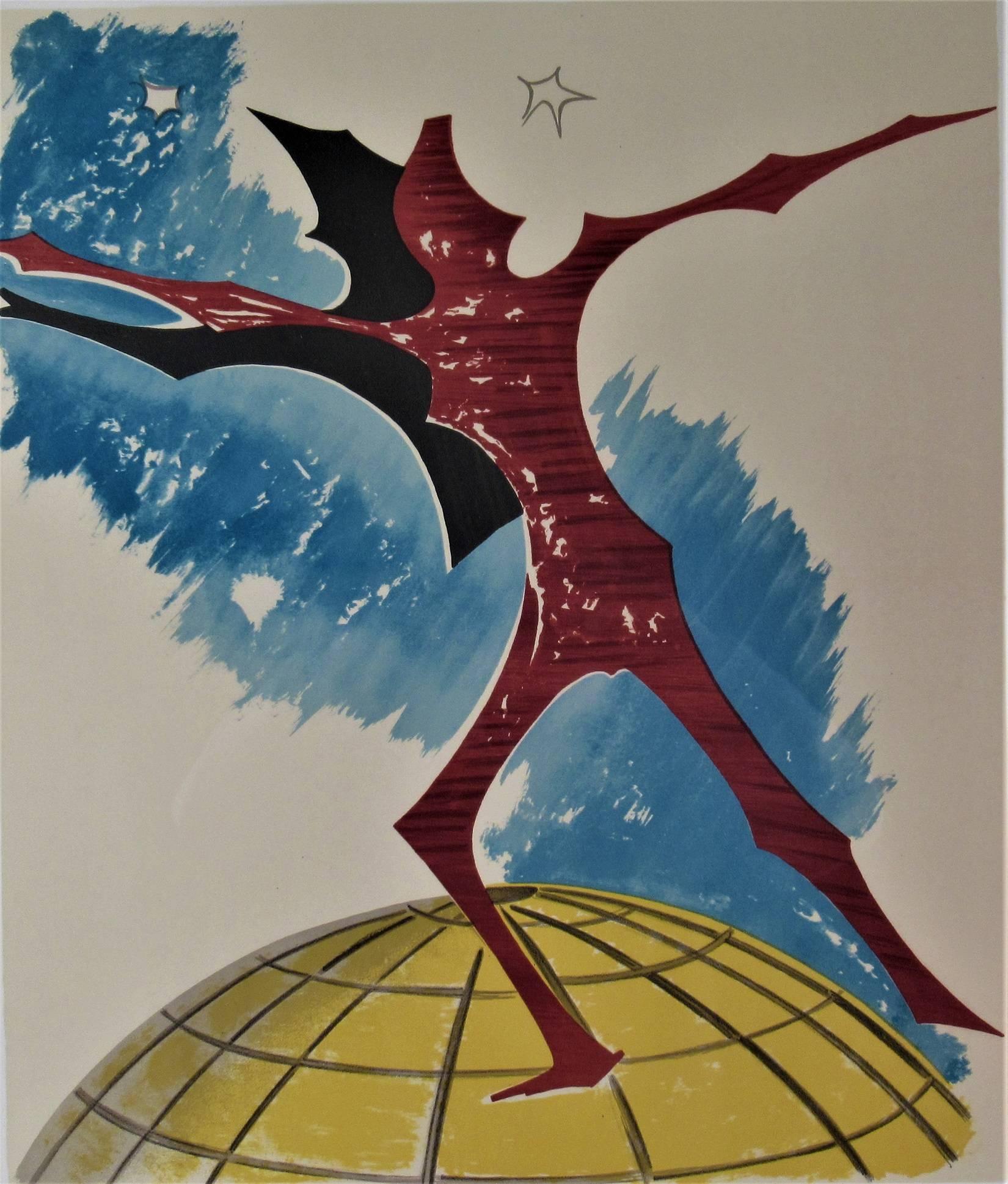 In Cima Del Mundo - Print by Man Ray