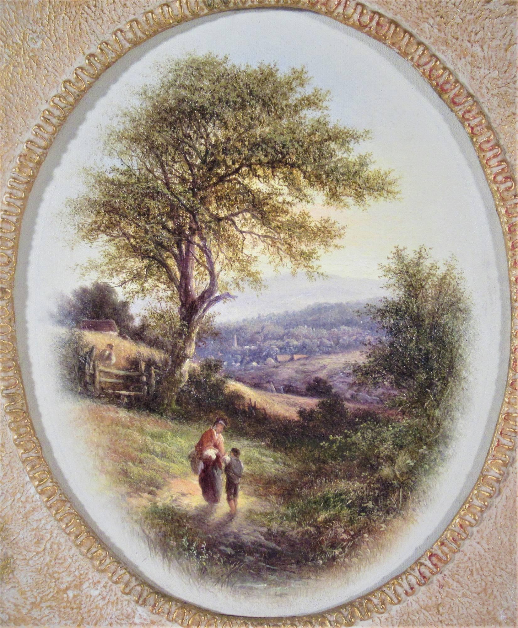 At Twyford, Surrey - Painting by Walter Heath Williams