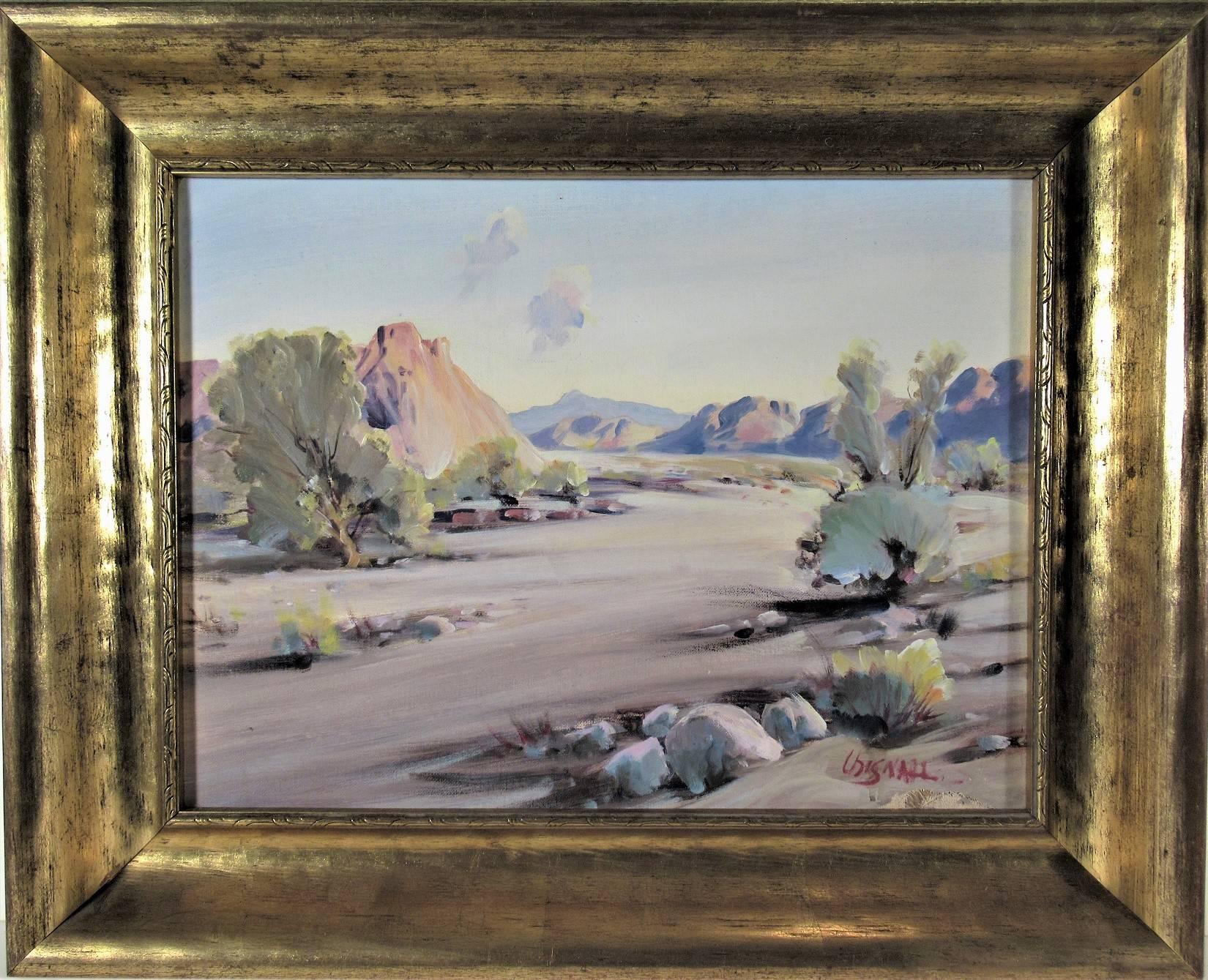 Figurative Painting Frederick Richard Chisnall - Scène du désert