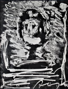 "Moon Face" Original lithograph.