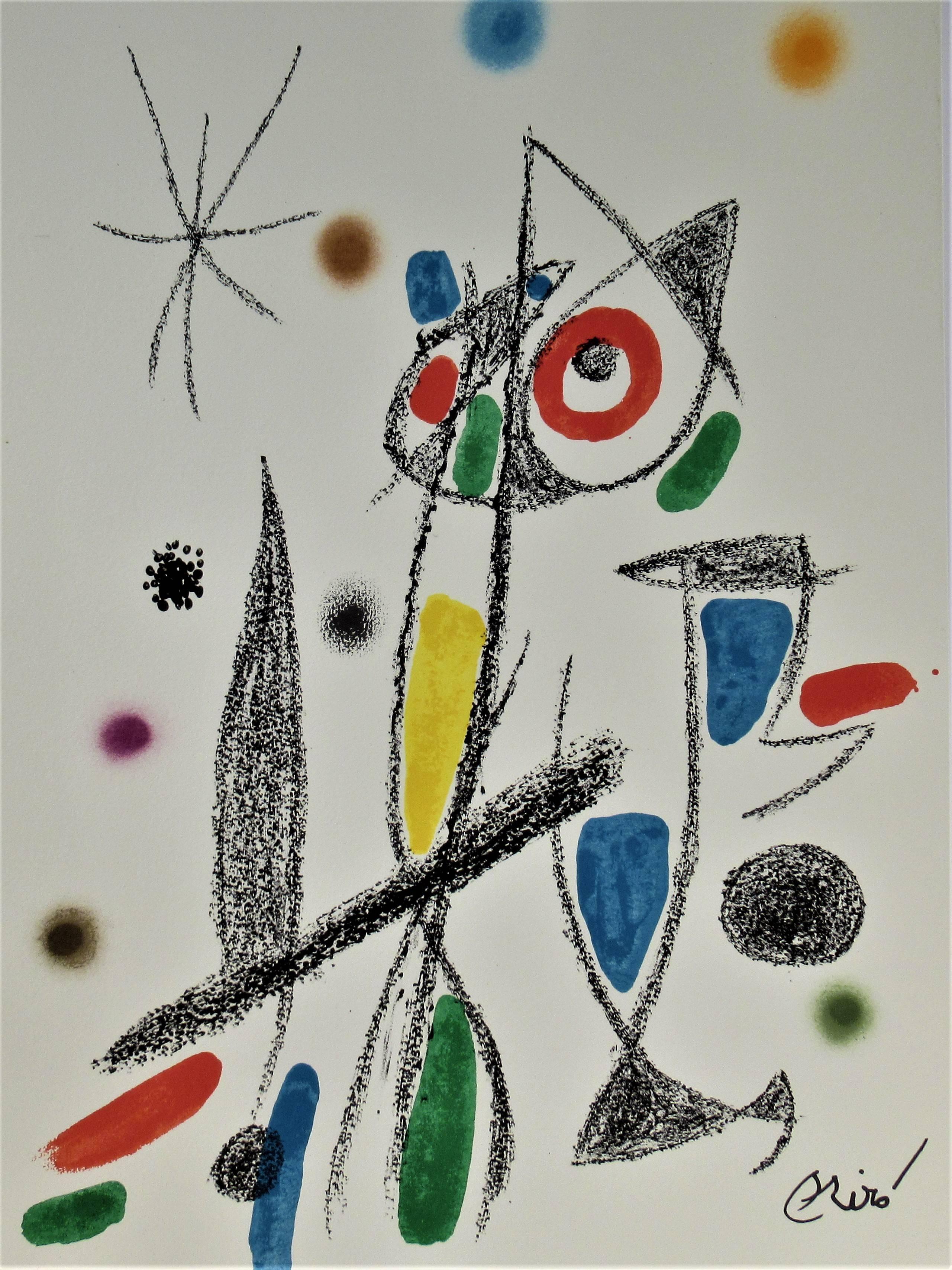 Maravillas Con Variations Acrosticas en el Jardin de Miro - Print by Joan Miró