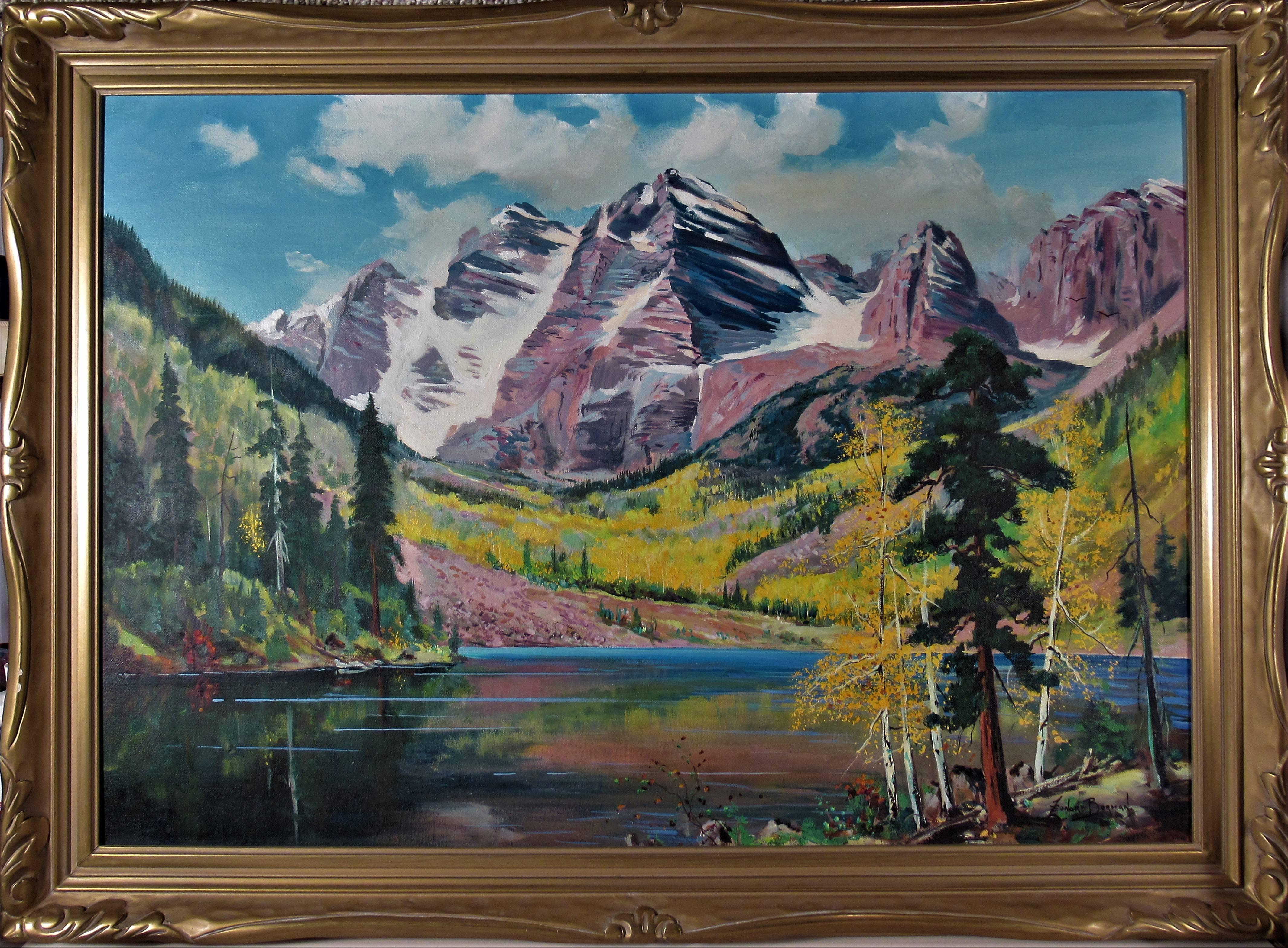 Leonard Borman Landscape Painting - California Landscape