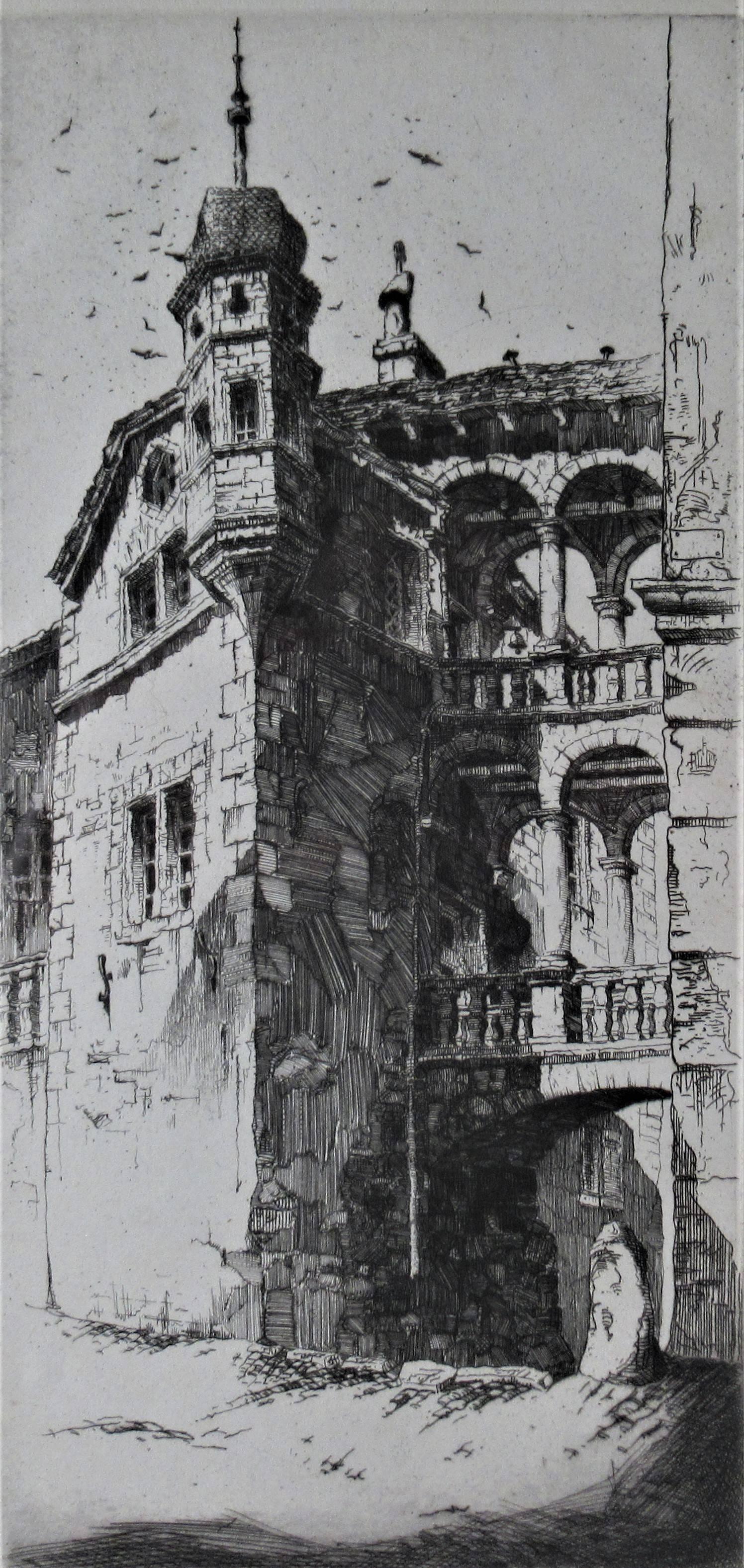 Hambourg - Print by John Taylor Arms