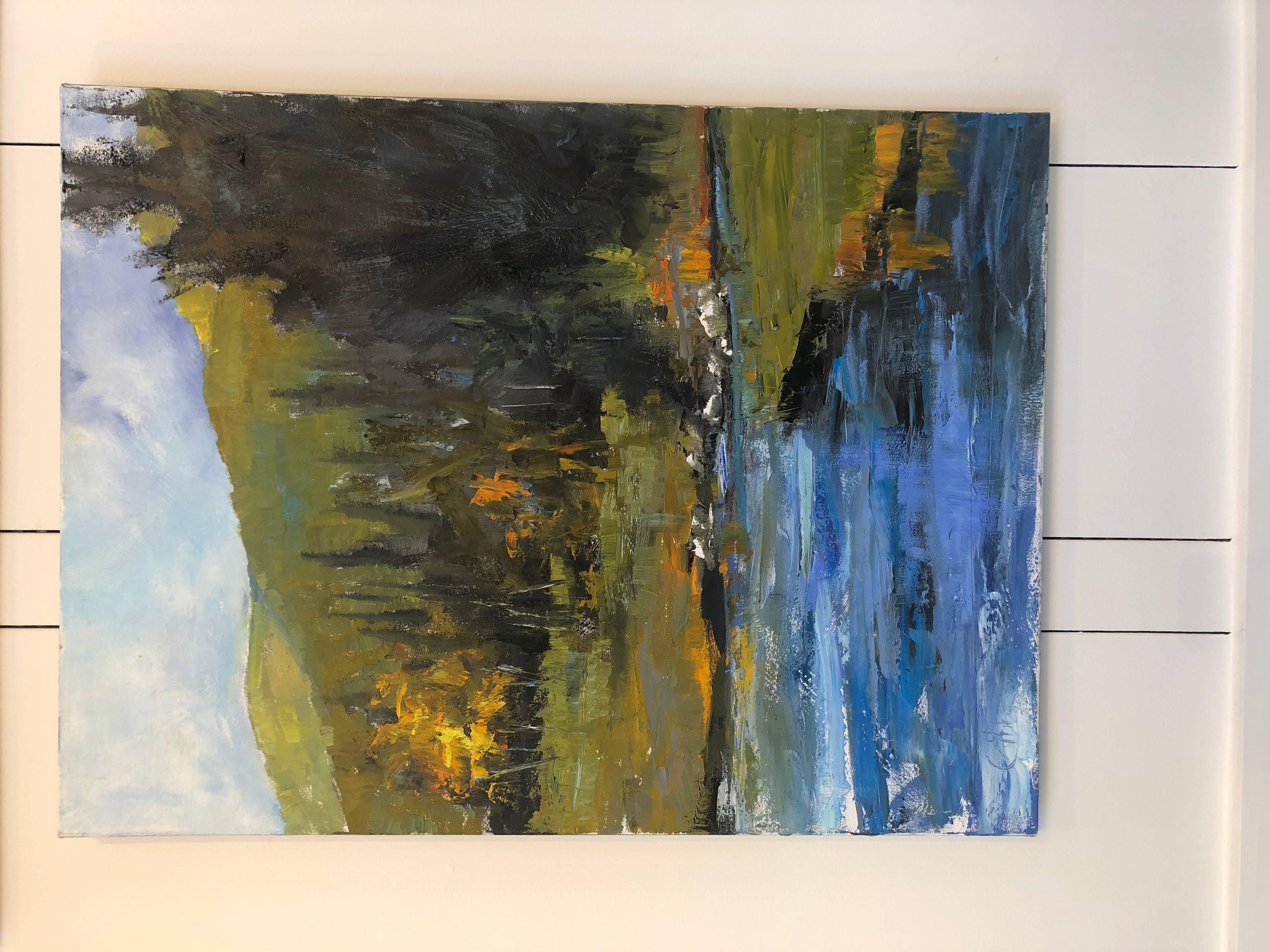 Mountain Call - Painting by Kim Gibbs