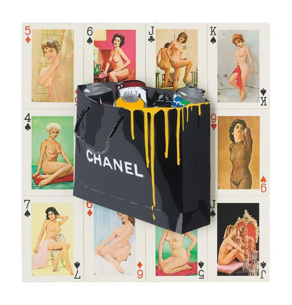 Chanel Porn - Mixed Media Art by The Dotmaster